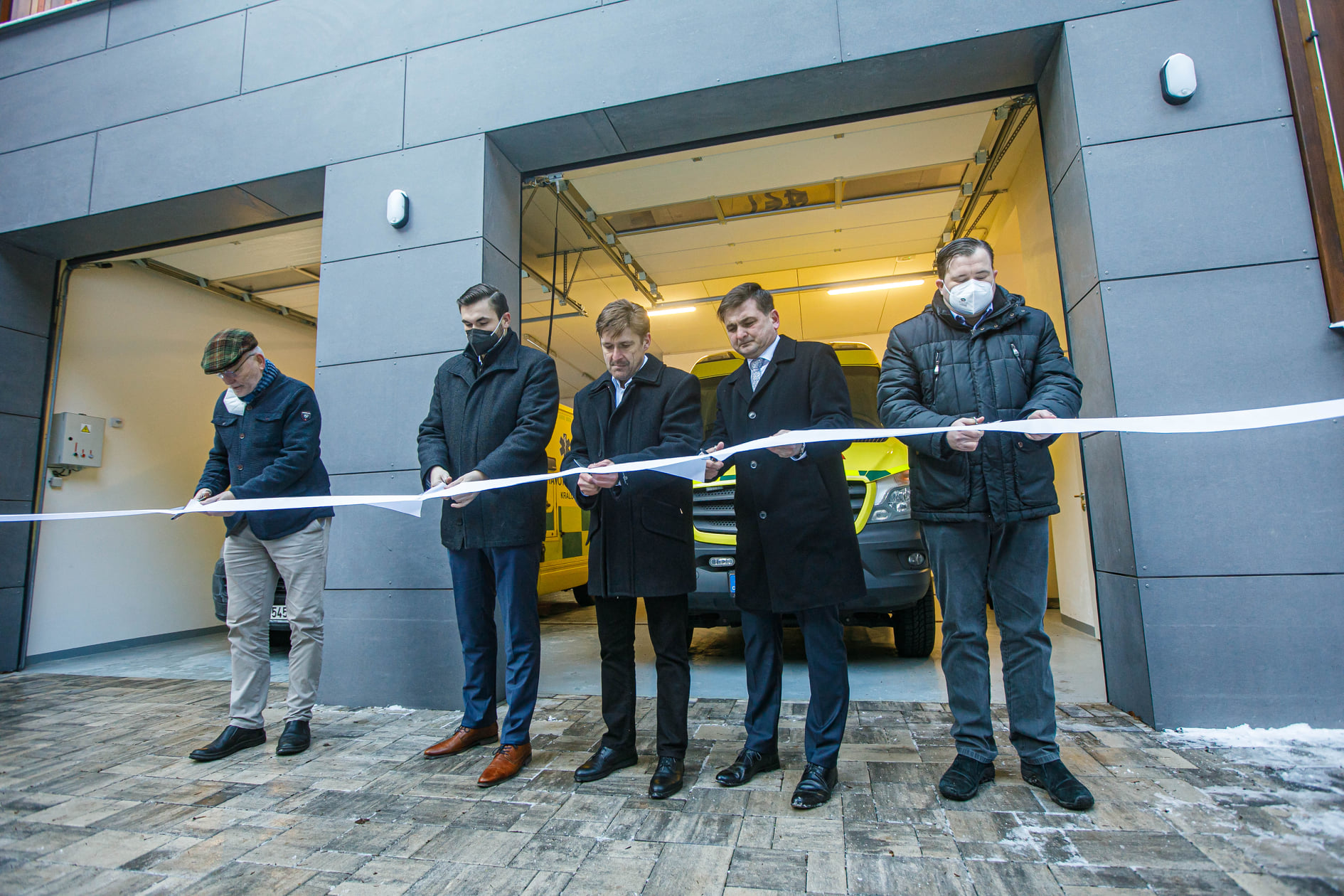 Nová výjezdová základna ZZS KHK